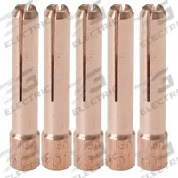 MILLER ELECTRIC Collet: For 0.04 in Max Electrode Dia, 13N21, 5 PK. Key specifications — attr36106: MILLER ELECTRIC; attr36113: 13N21.