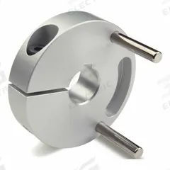 RULAND MANUFACTURING Controlflex Coupling Hub: 1° Angular Misalignment, 1.5 mm Axial Motion, Metric (MPN MCPRDK75-35-A). Key specifications — attr921485: Aluminum; attr921476: MCPRD75; attr921469: RULAND MANUFACTURING.