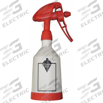 GRAINGER Dual Spray Bottle: 0.5 L Container Capacity, Stream, Red/White, Red - Bottles with Dual Sprayer