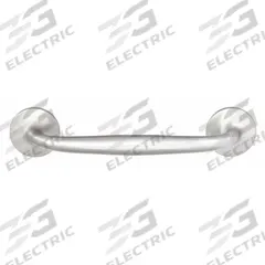 MONROE PMP Pull Handle: Threaded Holes, Aluminum, Silver, 1/4"-20 Screw Size, 0.75 in (MPN PH-0167). Key specifications — Brand: MONROE PMP; Projection Type: Non-Recessed; Material: Aluminum; Finish: Dull Anodized; Color: Silver; Folding Type: Fixed; Mounting Type: Threaded Holes; Screw Size: 1/4"-20.