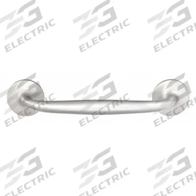 MONROE PMP Pull Handle: Threaded Holes, Aluminum, Silver, 1/4"-20 Screw Size - Standard Pull Handles