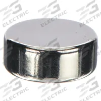 APPROVED VENDOR Rare Earth Magnet: Neodymium, 1/2 in Outside Dia, 0.125 in Thick, Disc Magnet, 35 (MPN 2VAE9). Key specifications — Color: Silver; Max Pull Force: 4.9 lbf.