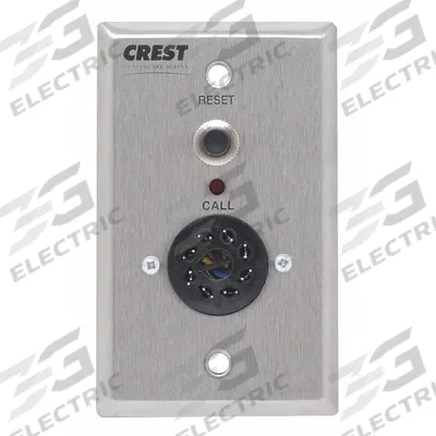 CREST HEALTHCARE SUPPLY Receptacle Station: Compatible with Nurse Call System - Parts & Accessories for Call-for-Assistance Devices