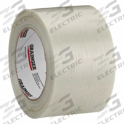 Grainger Strapping Tape: 3.9 mil Tape Thick, 3 in x 60 yd, Clear, 16 PK - Light-Duty Strapping Tape