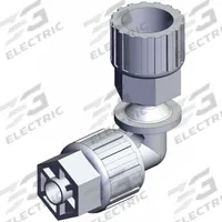 SMC High Purity Tube Fitting: 1/4 in OD x 1/4 in OD Size, Compression x Compression, PFA (MPN LQ3E2A-S). Key specifications — Series: LQ3; Brand: SMC; Standards: RoHS_6, RoHS_10.