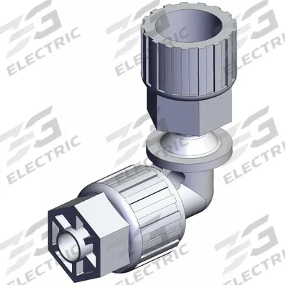 SMC High Purity Tube Fitting: 1/4 in OD x 1/4 in OD Size, Compression x Compression - PFA Compression Tube Fittings