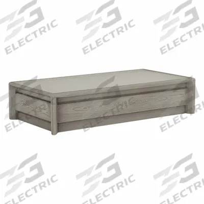 CORTECH Platform Bed: Coastal Driftwood, 82 in Overall Lg, 42 in Overall Wd, 18 in Overall Ht - No Storage Bed Frames