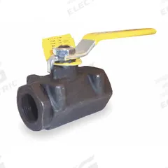 APOLLO Manual Two-Way Ball Valve: 3/8 in, Carbon Steel, Straight, FNPT x FNPT, Std Port Ball Port (MPN 73A10224A). Key specifications — Brand: APOLLO; Handle: Lever.