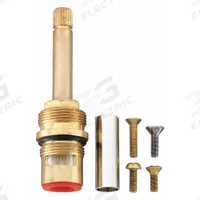 SPEAKMAN Cartridge: For Commander Series, Use with Hot Water, Brass/Plastic, Ceramic Disc (MPN RPG05-0534-CA). Key specifications — Compatible Series: Commander; For Water Temperature: Hot; Compatible Brand: Speakman; Product Type: Cartridge; Includes: (1) Cartridge; Material: Brass.