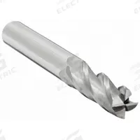 CLEVELAND Square End Mill: Carbide, 4 Flute, 5/16" Mill Dia, 1" LOC, 4" OAL (MPN C61864)