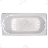AMERICAN STANDARD Recess Bath: Left Drain Location, 17 1/2 in Overall Ht, 60 in Overall Lg (MPN 2392202ICH.020). Key specifications — Features: Left-Hand Drain; Brand: AMERICAN STANDARD; Series: Princeton.