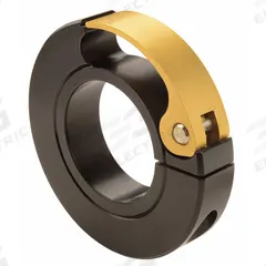 RULAND MANUFACTURING Shaft Collar: 1-Piece, Inch, Round, Clamp On, 1 in Bore Dia, 1/2 in Collar Wd (MPN QCL-16-A). Key specifications — Brand: RULAND MANUFACTURING.