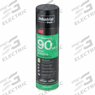 3M Spray Adhesive: Hi-Strength 90CA, 24 fl oz, Aerosol Can - Spray Adhesives for Laminates