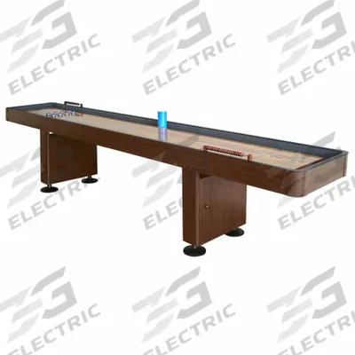 HATHAWAY Shuffleboard Table: 108 in Overall Lg, 24 1/4 in Overall Wd, 30 1/2 in Overall Ht - Shuffleboard Tables