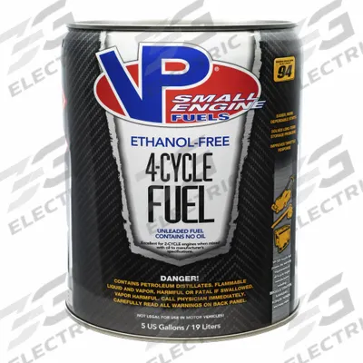 VP SMALL ENGINE FUELS Small Engine Fuel, 4 Cycle: Ready to Use, 5 gal Container Size, Pail - 4-Cycle Fuels