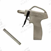 EXAIR Safety Air Gun with extension: Ergonomic Grip, Cast Aluminum, 1/4 in Female NPT, Straight (MPN 1699-18). Key specifications — attr1328526: Cast Aluminum; attr1328500: Extension Pipe; attr1328508: EXAIR; attr1328515: No; attr1328533: Yes.