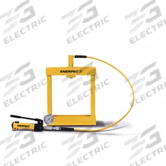 ENERPAC Hydraulic Press: Manual, Bench Frame, 10 ton (MPN VLP106P142U). Key specifications — attr1088151: ENERPAC.