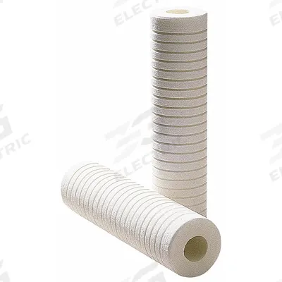 3M AQUA-PURE Water Filter Cartridge: 50 micron, 8 gpm, Polypropylene, 9 3/4 in Overall Ht - Solid Water Filter Cartridges