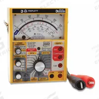 TRIPLETT Analog Multimeter: 600 V Max AC Volt Measurement, 300 V Max DC Volt Measurement (MPN 2012). Key specifications — Brand: TRIPLETT.