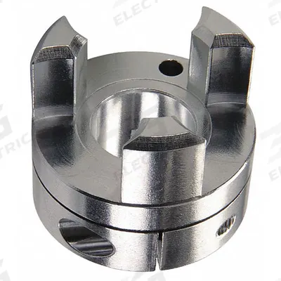 RULAND MANUFACTURING Jaw Coupling Hub: MJC57 Coupling Size, 57.2 mm Outside Dia, Metric - Zero-Backlash Curved Jaw Coupling Hubs