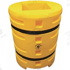 SENTRY Column Protector: 20 in, 18 in, 20 in (H-Beam)/20 in (Round)/20 in (Square), Round/Square (MPN CS3842-20S). Key specifications — Color: Yellow; Maximum Compatible Column Length: 20 in; Minimum Compatible Column Length: 18 in; Brand: SENTRY; Material: LLDPE.