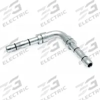 AEROQUIP Splicer Hose Fitting: 90° Splicer Fitting, 10 Dash Size, 0.5 in Hose Inside Dia. (MPN FJ3058-03-1010S). Key specifications — Refrigerant Type: R22; Brand: AEROQUIP; Product Type: 90° Splicer Fitting.