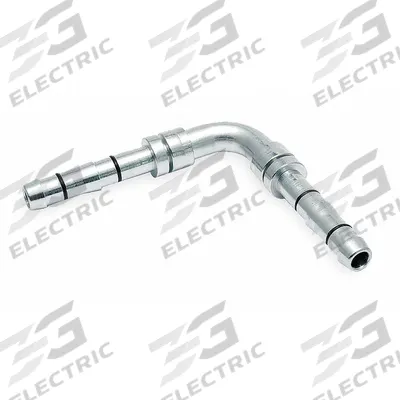 AEROQUIP Splicer Hose Fitting: 90° Splicer Fitting, 10 Dash Size - E-Clip Hose Fittings