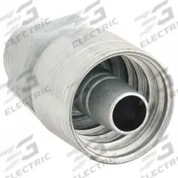 AEROQUIP Hydraulic Crimp Fitting: Steel x Steel, Straight, -20 For Hose Dash Size, Male x Genderless (MPN 1A20BP20). Key specifications — attr296014: Male x Genderless; attr303771: AEROQUIP; attr296012: -20; attr296015: BSPP x Crimp; attr296017: 1-1/4"-11.