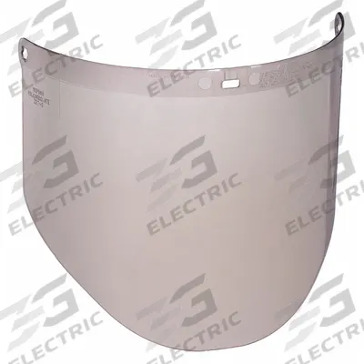 3M Face Shield Visor: 14 1/2 in Overall Wd, 9 in Overall Ht, 2 mm Overall Thick - Heat-Resistant Replacement Visors