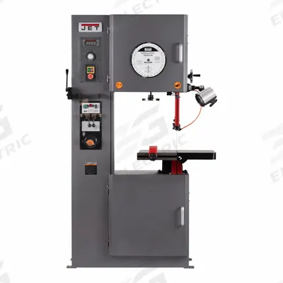 JET Band Saw: 18 in Throat Dp - Vertical, 90 to 1400 SFPM, 15° Left/45° Right - Manual Vertical Metal-Cutting Band Saws