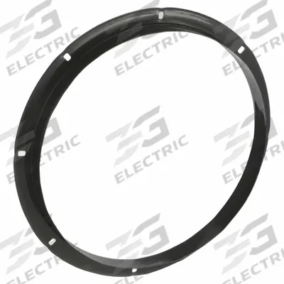 Dayton Tubeaxial Companion Flange: For 16 in Fan Dia, Steel, 3/8 in Hole Dia - Companion Flanges