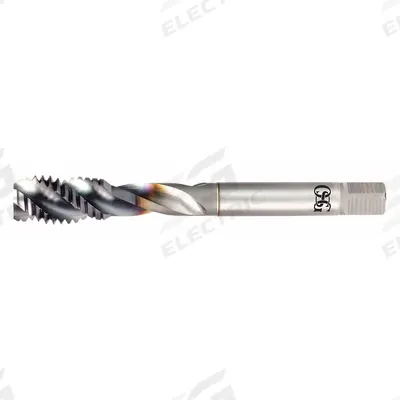 OSG Spiral Flute Tap: M42x1.5 Metric, D8 / 4H-6H, 4 Flute - Spiral-Flute Taps for Steel & Stainless Steel