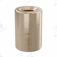 Sleeve Bearing: Bronze, SAE 841, 1/4 in Bore, 1/2 in OD, 3/4 in Lg, -35°F to 300°F, 10 PK (MPN AA519-02B). Key specifications — System of Measurement: Inch; Material Grade: SAE 841; Brand: OILITE.