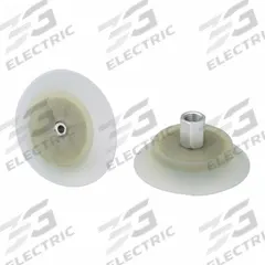 SCHMALZ Vacuum Pad Assembly: Flat, G1/8 in Vacuum Port, 44 mm Pad Dia, Food Grade Silicone Rubber (MPN 10.01.01.14103). Key specifications — attr1019136: 10.01.01.14103; attr1019138: SCHMALZ; attr1019139: 55 A.