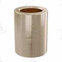 Sleeve Bearing: Bronze, SAE 841, 6 mm Bore, 9 mm OD, 12 mm Lg, 49,938 lb/sq in-fpm Max PV, 10 PK (MPN AAM0609-12B). Key specifications — System of Measurement: Metric; Material Grade: SAE 841; Brand: OILITE.