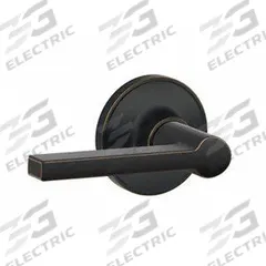 SCHLAGE RESIDENTIAL Solstice Lever Lockset: Passage Lever Locksets, ADA Compliant (MPN J10-SOL-716). Key specifications — Ligature Resistance: Not Ligature-Resistant; Brand: SCHLAGE RESIDENTIAL; Lockset Function ANSI Code: F75; Visual Indicator Message: No Message; Lockset Style: Solstice; ADA Compliant: Yes; Finish: Aged Bronze : Metal.