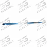 CODE 3 Running Board Light: Perimeter Flashing Warning Light, Blue/White, 16.6 W Watt, Clear, LED (MPN C3RNRDC-72R-BW). Key specifications — Brand: CODE 3; Lens Color: Clear; Number of Flash Patterns: 32; Installation Type: Permanent; Operating Voltage: 12V; Light Class Rating: SAE Class 1.