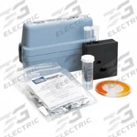 HACH Water Quality Test Kit: Iron, 0 to 7 mg/L Fe2+, 7 mg/L, 100 Tests (MPN 2667200). Key specifications — Includes: (2) Viewing Tubes; Range: 0 to 7 mg/L Fe2+; Sensitivity: 7 mg/L; Test Parameters: Iron.