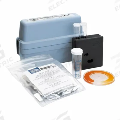 HACH Water Quality Test Kit: Iron, 0 to 7 mg/L Fe2+, 7 mg/L - Water Quality Test Kits