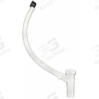 ORION Laboratory Sink Overflow: Plastic, Plastic, White, 1 1/4 in Nominal Pipe Size, Slip (MPN 385551-15). Key specifications — Finish: Plastic; Includes: Slip Nuts and Washer; Brand: ORION; Material: Plastic; Connection Type: Slip.