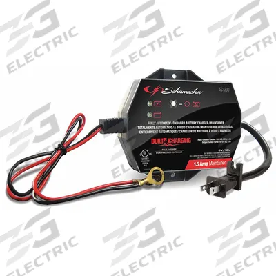 SCHUMACHER ELECTRIC Battery Charger: Maintaining, Auto, For AGM/Deep Cycle/Lead Acid - Benchtop Battery Chargers