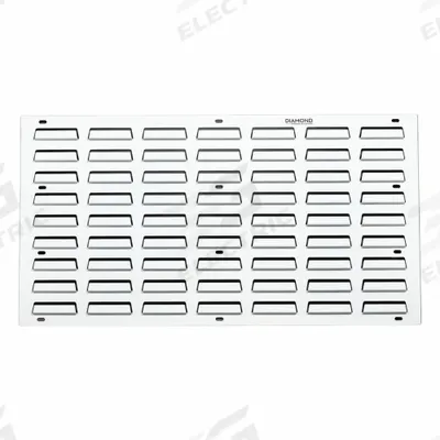 DIAMOND STORAGE SOLUTIONS Louvered Panel: 19 in x 36 in x 7/16 in, 1 Sides, 0 Bins - Wall-Mount Louvered Panels Without Bins