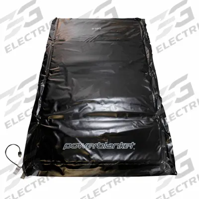 POWERBLANKET Ground Thaw Blanket: Ground Thawing, 4 ft x 5 ft, 4 ft Wd, 5 ft Lg, 5/8 in Thick - Ground-Thawing Mats