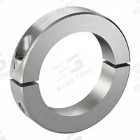 RULAND MANUFACTURING Shaft Collar: 2-Piece, Inch, Round, Clamp-On, 2 15/16 in Bore Dia, 303 (MPN SP-47-SS). Key specifications — Brand: RULAND MANUFACTURING.