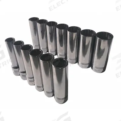 ABILITY ONE Socket Set: 1/2 in Drive, 13 Piece, 12-Point, Metric - SAE & Metric Socket Sets