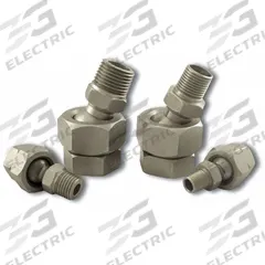 EXAIR Air Gun Swivel: Stainless Steel, Compatible with 1110 PEEK/1110SS, 1 1/16 in Overall Lg, 9203. Key specifications — attr75063: 1/8 in MNPT; attr78199: Air Gun Swivel; attr75054: 9203; attr75057: EXAIR; attr75066: 1110SS; attr75074: Stainless Steel.