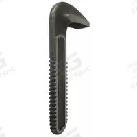WESTWARD Replacement Hook Jaw: For Serrated Jaw Texture, Alloy Steel, 31D046. Key specifications — attr309798: Serrated; attr309799: Alloy Steel; attr309800: 4YR93A 4YR90B 39CG47 39CG50; attr319246: 31D046; attr324940: WESTWARD.