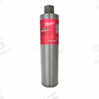 MILWAUKEE Coring Bit: 5 in Core Dia, 15 in Max Drilling Dp, 15 in Overall Lg (MPN 48-17-1050). Key specifications — attr253756: Concrete; attr277144: MILWAUKEE.
