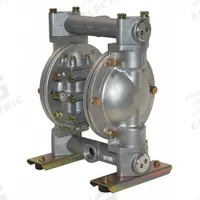 DAYTON Double Diaphragm Pump: Aluminum Body, 1 in, NPT Connection, 41 gpm, 231 ft Max. Head (MPN 34TJ42). Key specifications — Brand: DAYTON; Seat Material: 316 SS; Check Valve Material: PTFE.