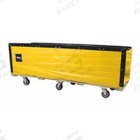 ROYAL BASKET TRUCKS Basket Truck: 28.3 cu ft, 600 lb, 85 in L x 24 in W x 24 in H, Yellow, Wood (MPN G85-YXX-FOA-5UNN). Key specifications — Brand: ROYAL BASKET TRUCKS; Liner Color: Yellow; Caster/Wheel Configuration: (4) Swivel; Assembled/Unassembled: Assembled.